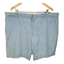 Polo Ralph Lauren Shorts Classic Fit Casual Chino Blue Cotton Mens Size 42