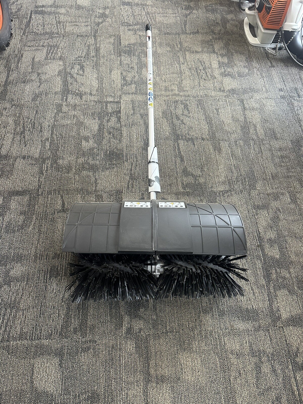 Stihl kombi kbkm bristle brush broom sweeper power sweeper OEM eBay