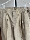 NWT DOCKERS Pant Classic Fit Pleated Front Mens 36x32" Beige 100% Cotton NWT $65 — photo 9