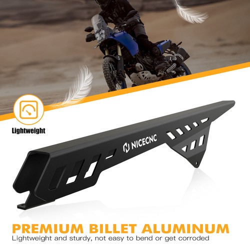 For Yamaha Tenere 700 Rally Edition 2020-24 CNC Rear Chain Guard Cover Aluminum - Picture 5 of 12
