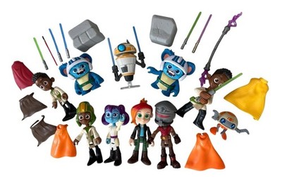 Lot 25 Piece Star Wars Young Jedi Adventures Used Clean Neat