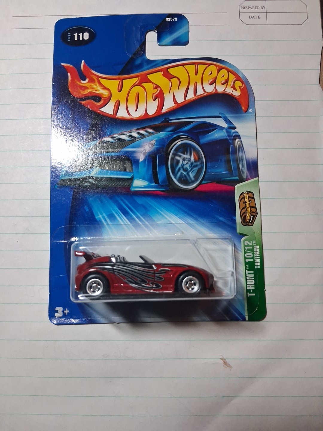 Hot Wheels 2004 Treasure Hunt #10 Tantrum with Real Riders