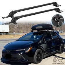 43.3 Roof Rack Cross Bar Luggage Carrier W Lock Aluminum For Toyota Corolla