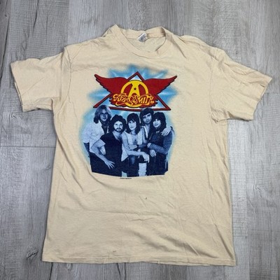 AEROSMITH original 80s Rock In a Hard Place Rare Concert T shirt vintage 1982 R