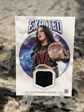 2025 Topps WWE Exalted STEPHANIE VAQUER #ER-SVR Event Used Exalted Relic