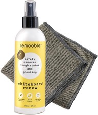 Dry Erase Whiteboard Cleaner Spray Microfiber Cleaning Cloth -