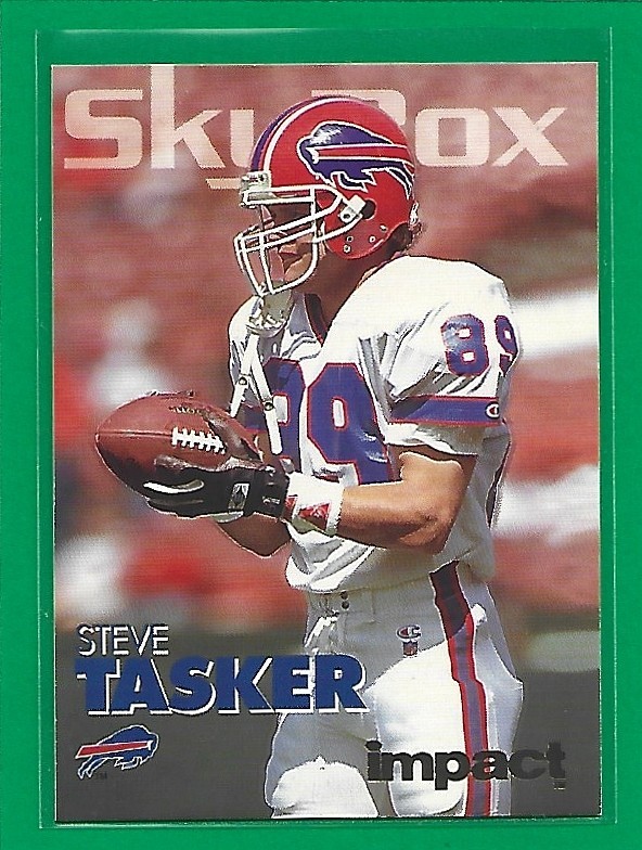1993 Skybox Impact - Steve Tasker #29 Colors Buffalo Bills 