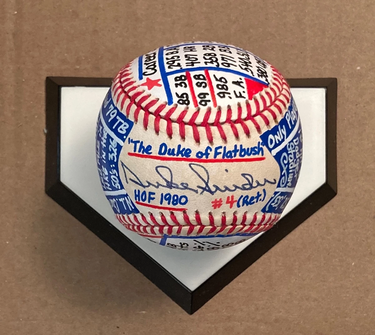 Las mejores ofertas en Duke Snider artículos autografiados de la