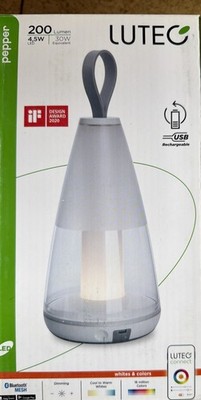 Lutec Smarte LED Akkutischleuchte Pepper IP54