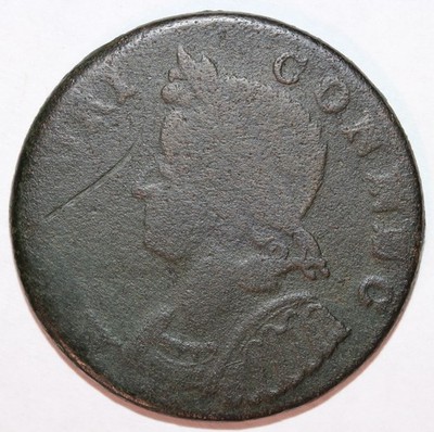 1785 M-7.2-D R-5+ US Colonial Copper Coin