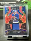 2025 Panini Select - Draft Selections Memorabilia Jaxson Dart #DSM-JDT Red Prizm