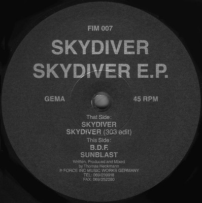 Skydiver - Skydiver E.P. (12'') (Very Good Plus (VG+)) - 3746725825