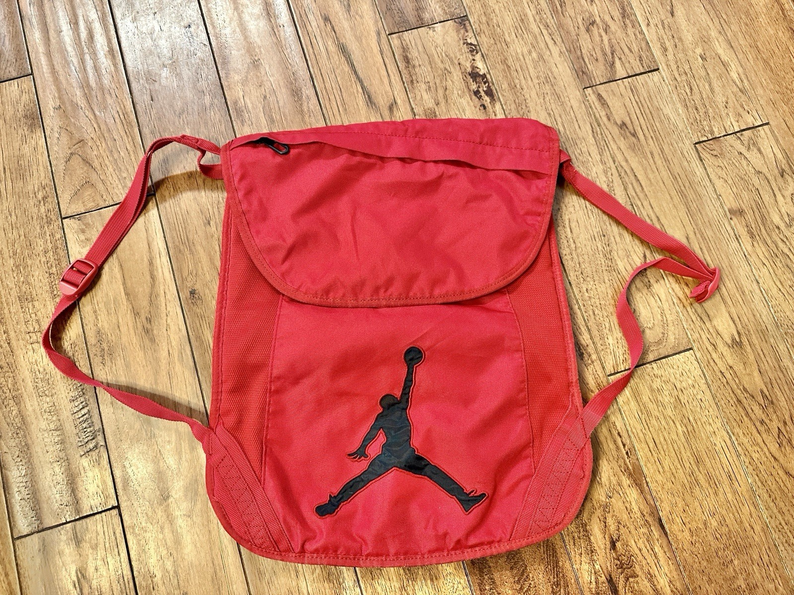 Nike Air Jordan Jumpman Red and Black Sport Backpack Bag