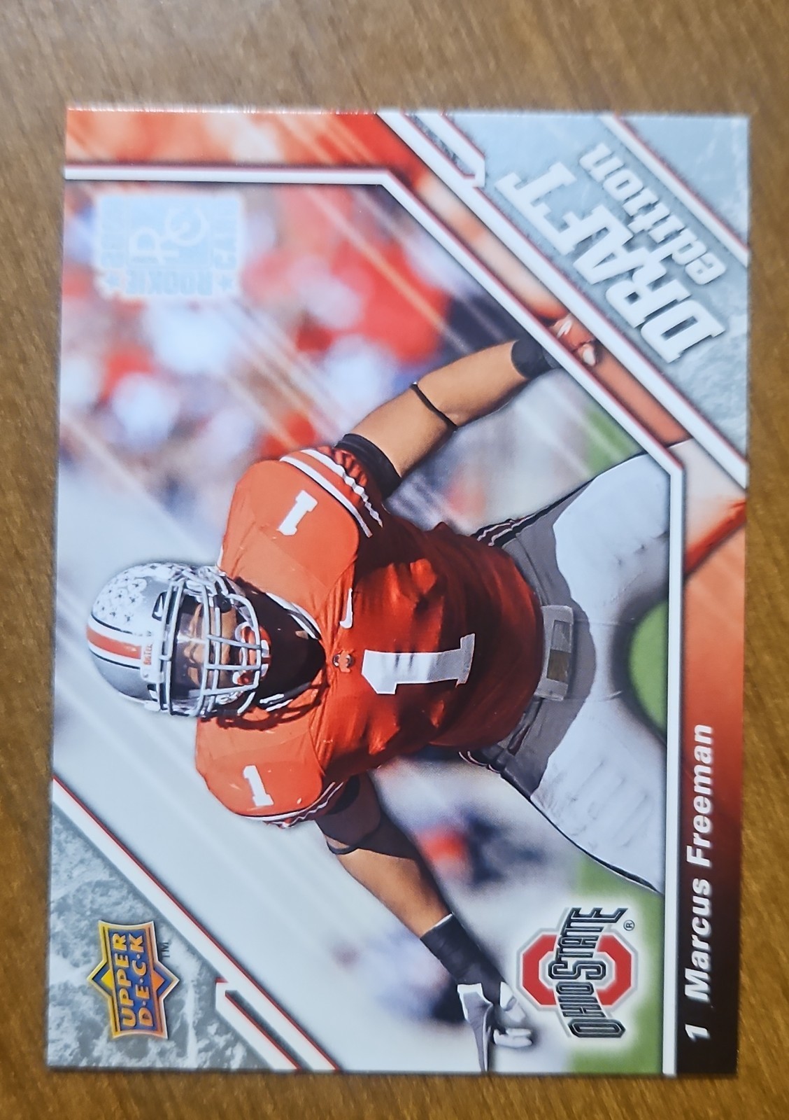 2009 Upper Deck Draft Edition - Marcus Freeman #63 (RC)