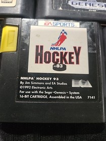 Sega Genesis Console 1601 Complete w/ Controller Power, AV Cables, GAME - Tested