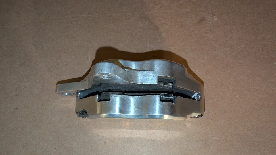 Revtech 4 piston Brake Caliper Harley Custom Chopper Billet Rear Front used - Image 2 of 4