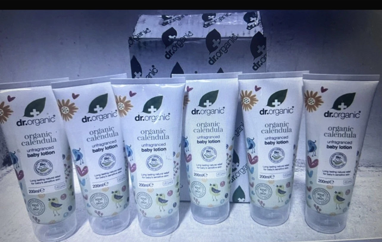 6 X Dr Organic Unfragranced Baby Lotion Organic Calendula 200ml
Opens in a new window or tab