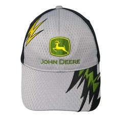 John Deere Strapback Baseball Cap Multicolor One Size Adjustable Embroidered