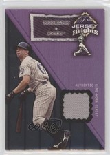 2002 Flair Jersey Heights Todd Helton HOF 5ox