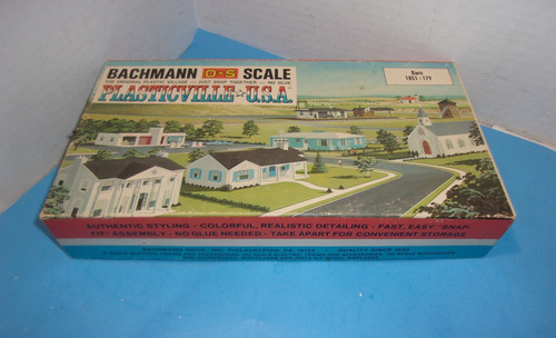 Bachmann Plasticville Barn #1851:179 escala O-S de colección con caja trenes vagón ranura | Zustand: Used
