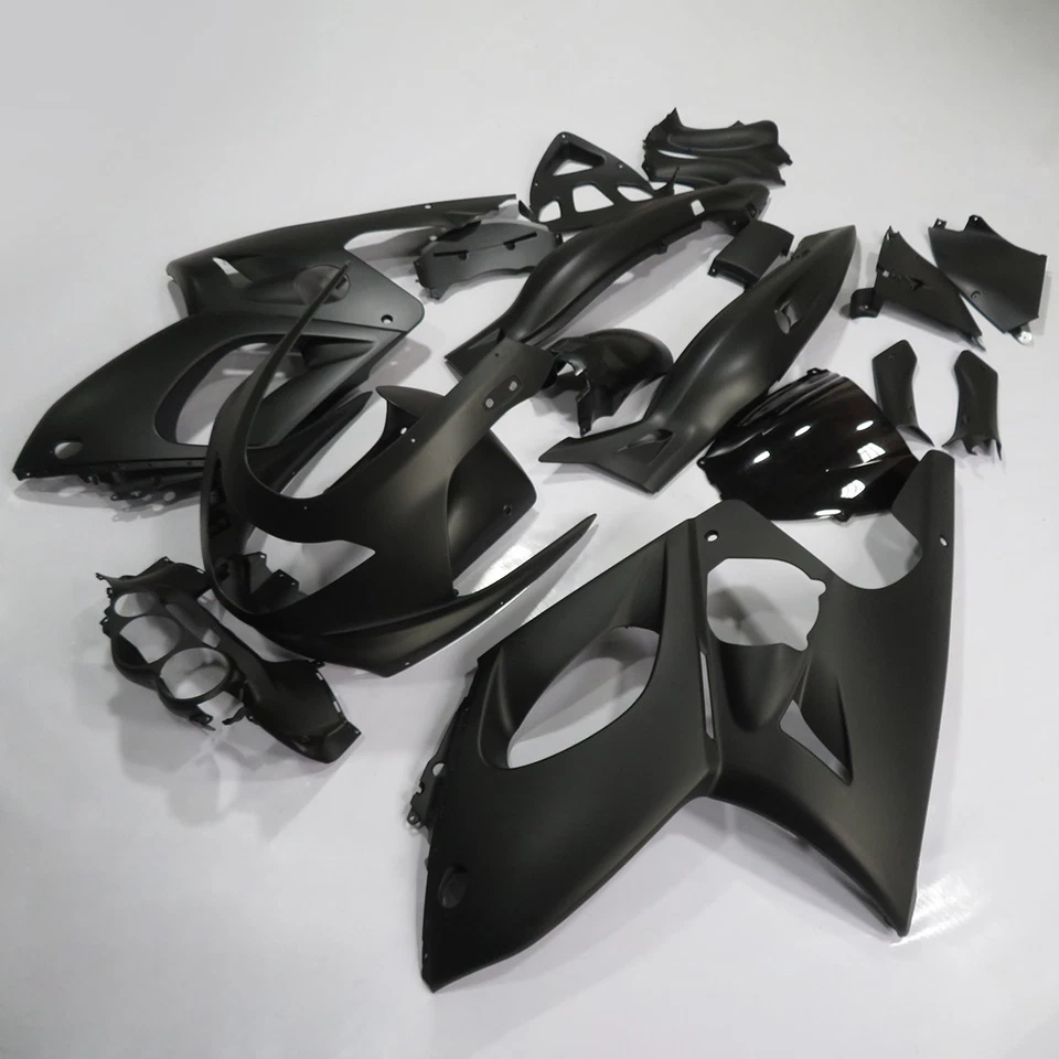 Kit de carenado negro mate con pernos para Yamaha YZF600R YZF 600R 1997-2007 ABS moldeado Foto 3 de 4
