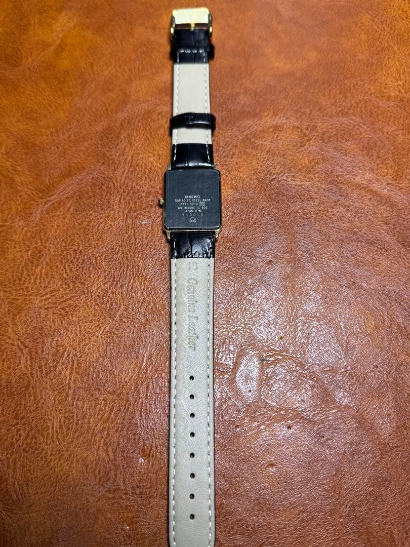 A11 SEIKO DOLCE Rectangular 80's - image 7
