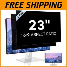 23" Computer Privacy Screen 2-Pack - Anti Glare Filter