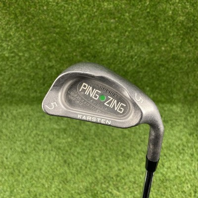 Ping Zing Karsten 5 iron Green Dot 2° Upright ⛳️ AMT S300 Red