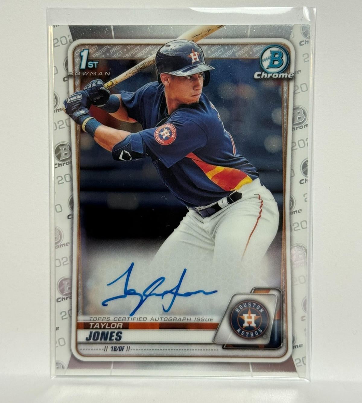 2020 Bowman Chrome Taylor Jones 1st Prospect Auto Autograph #CPA-TJ Astros