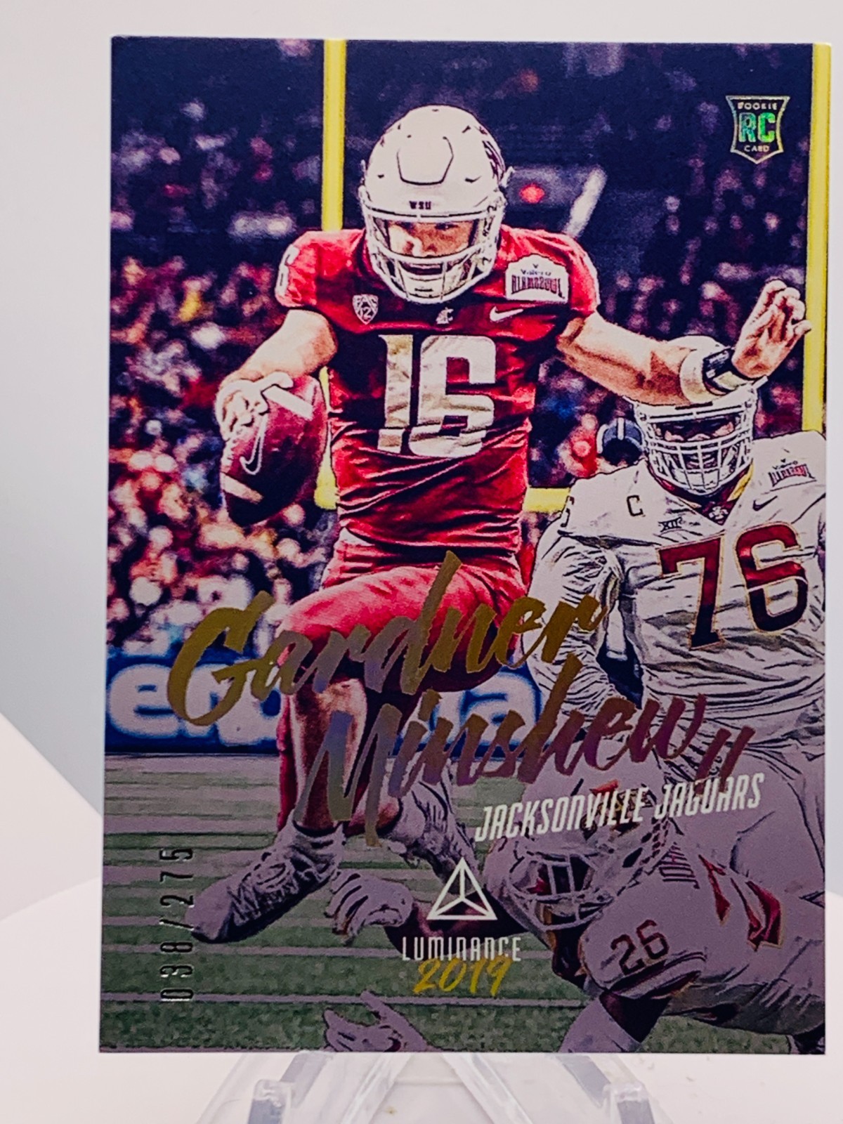Gardner Minshew II Panini Luminance #136 Gold