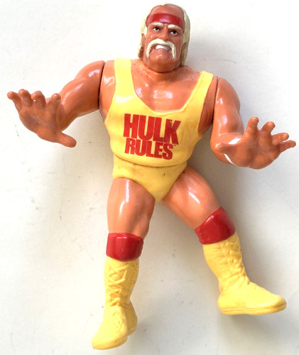 WWF Hulk Hogan Wrestling Action Figure Series 1 19...