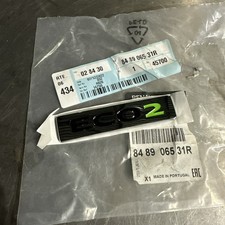 Genuine Renault Emblem Rear Badge Eco2 Kadjar Scenic 848906531r