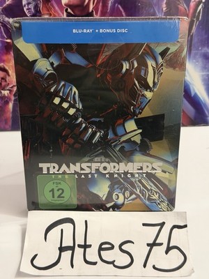 TRANSFORMERS THE LAST KNIGHT BLURAY + BONUS DISC STEELBOOK NEU SEALED Deutsch