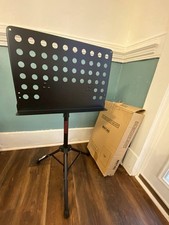 Musician's Gear Tripod Orchestral Music Stand Black