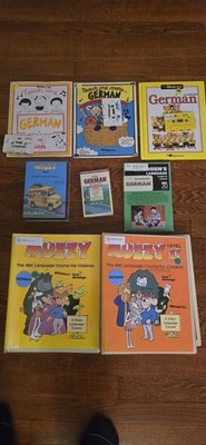 Lot Of German Language Lesson Videos Cassettes And Books. Some From Muzzy!!