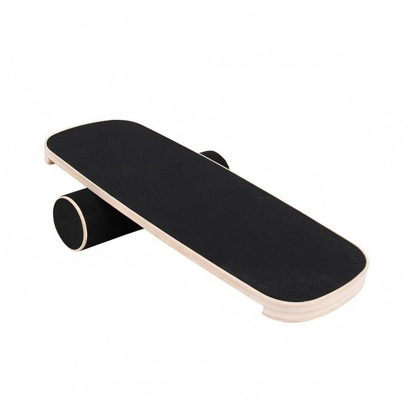 textured wooden fitness therapy board