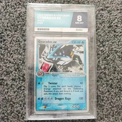 Gyarados ex 109/112 Fire Red Leaf Green Holo Ace 8 NM-MINT Pokémon Card