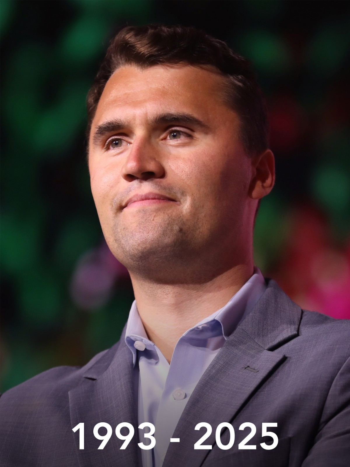 Charlie Kirk Poster Rip Charlie Kirk 1993 2025 Poster 