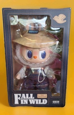 XLLabubu 'Fall Is Wild'VinylPlushDoll TheMonsters2024 OriginalPopmart 15.5''X9.5''