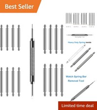 Watch Band Pins Tool Kit 12-26mm Spring Bars and Remover