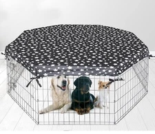 New Moonsea Star Print Pet Play Pen Cover