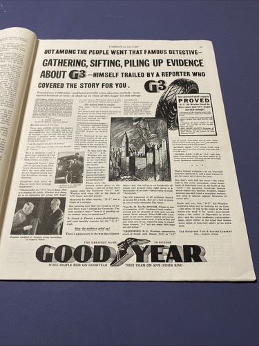 Vintage Colliers Magazine June 8, 1935 Rosalie Rush Cover - Picture 10 of 12