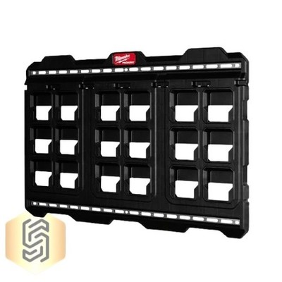 Milwaukee 48-22-8497 PACKOUT Large Wall Plate w/ Metal Mounting Tracks