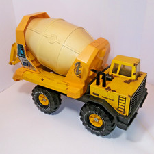 Vintage Metal Tonka Cement Mixer Truck Turbo-Diesel, XMB-975, 20"L x 14"H