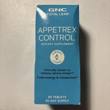Gnc Total Lean Appetrex Control Reduces Calorie Intake 60 Tablets-30 Servings