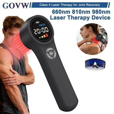 Cold Laser Therapy Device for Pain Relief NIR Light Home Use 660nm 810nm 980nm