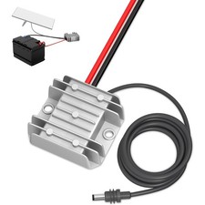 Mini 12V Adapter DC Step Up Converter Compatible with Silver