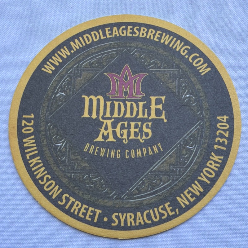 Middle Ages Brewing Company, Syracuse NY, 4”