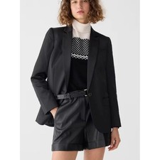 NWT J.Crew Alfie Blazer in Black Size 6