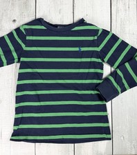 Polo Ralph Lauren Boys Striped Long Sleeve T-shirt Size 5 0039